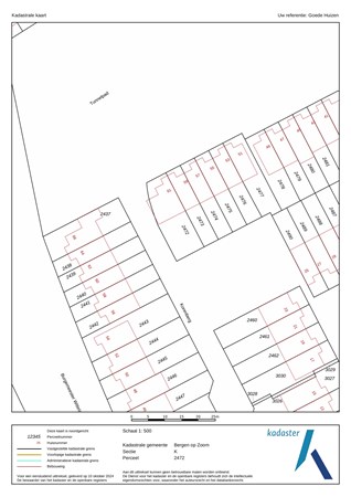 Floorplan - Overakker 61, 4614 GZ Bergen op Zoom